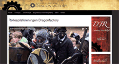 Desktop Screenshot of dragonfactory.dk