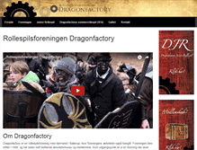Tablet Screenshot of dragonfactory.dk